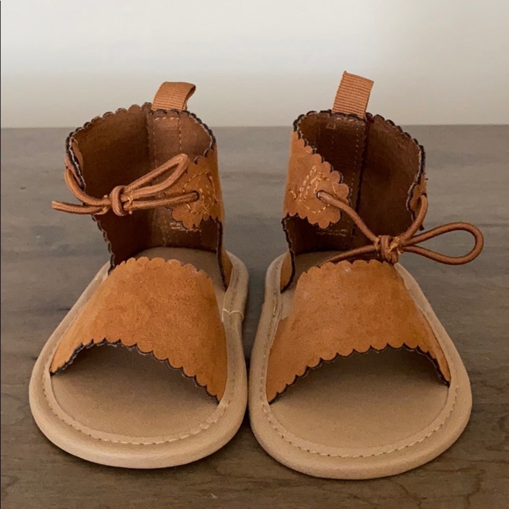 NWOT Baby gladiator sandals - Picture 2 of 4